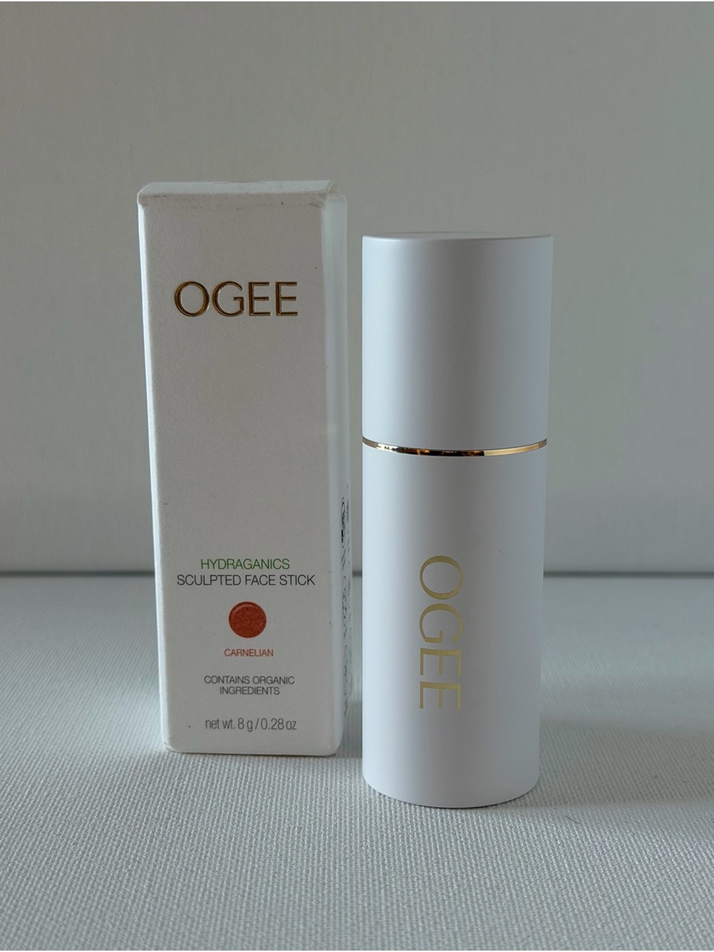 OGEE Hydraganics Sculpted Face Stick / Blush - Carnelian - Full Size - NIB
